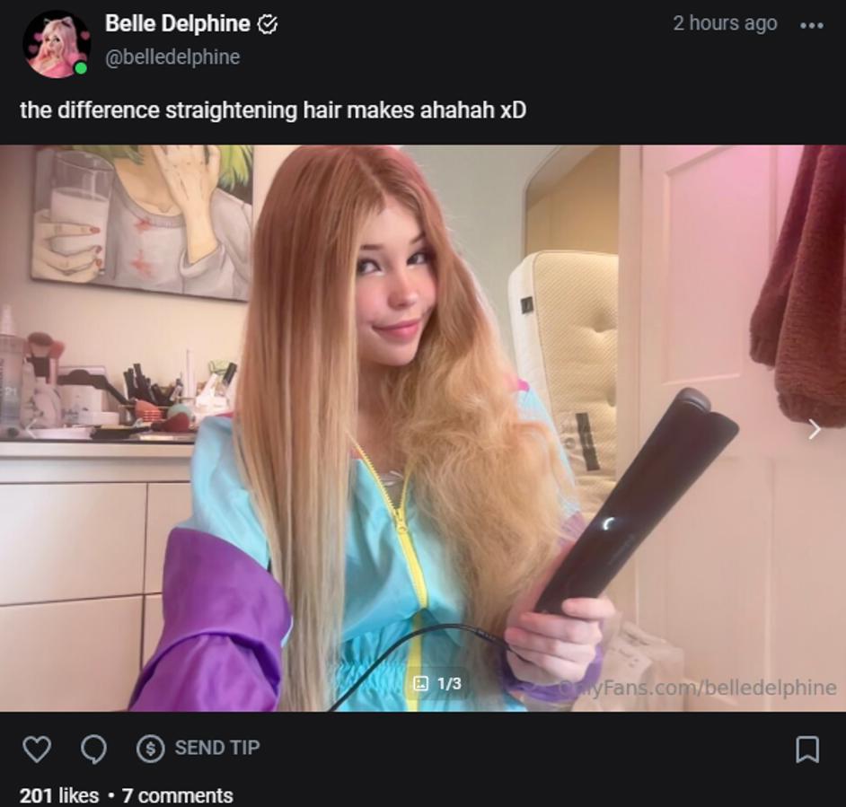 Belle Delphine leaked photo 2367