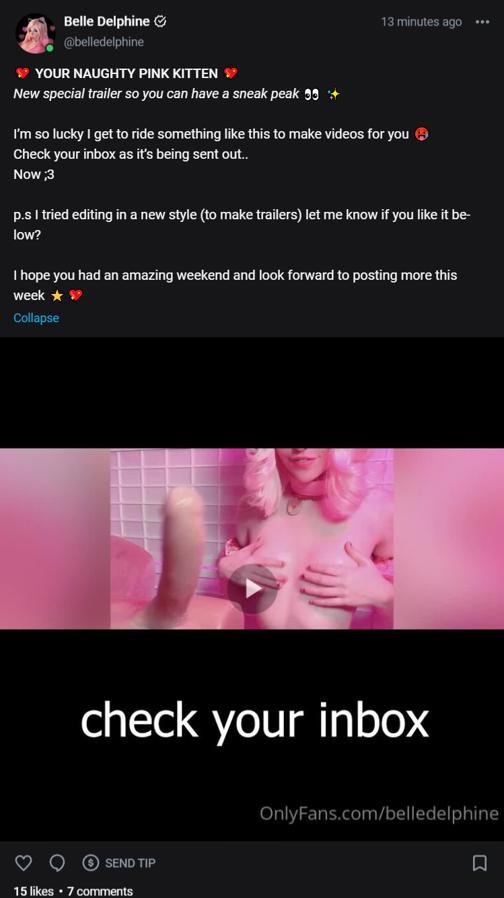 Belle Delphine Leaked photo 1224