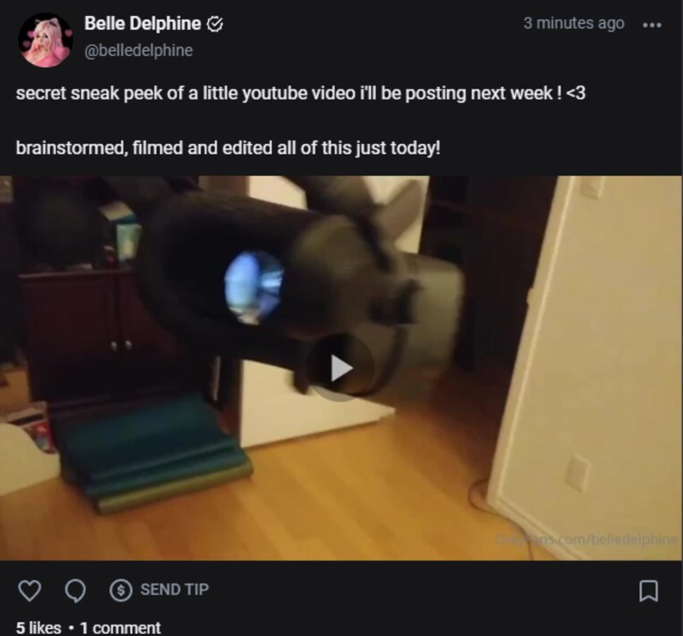 Belle Delphine Leaked photo 2711