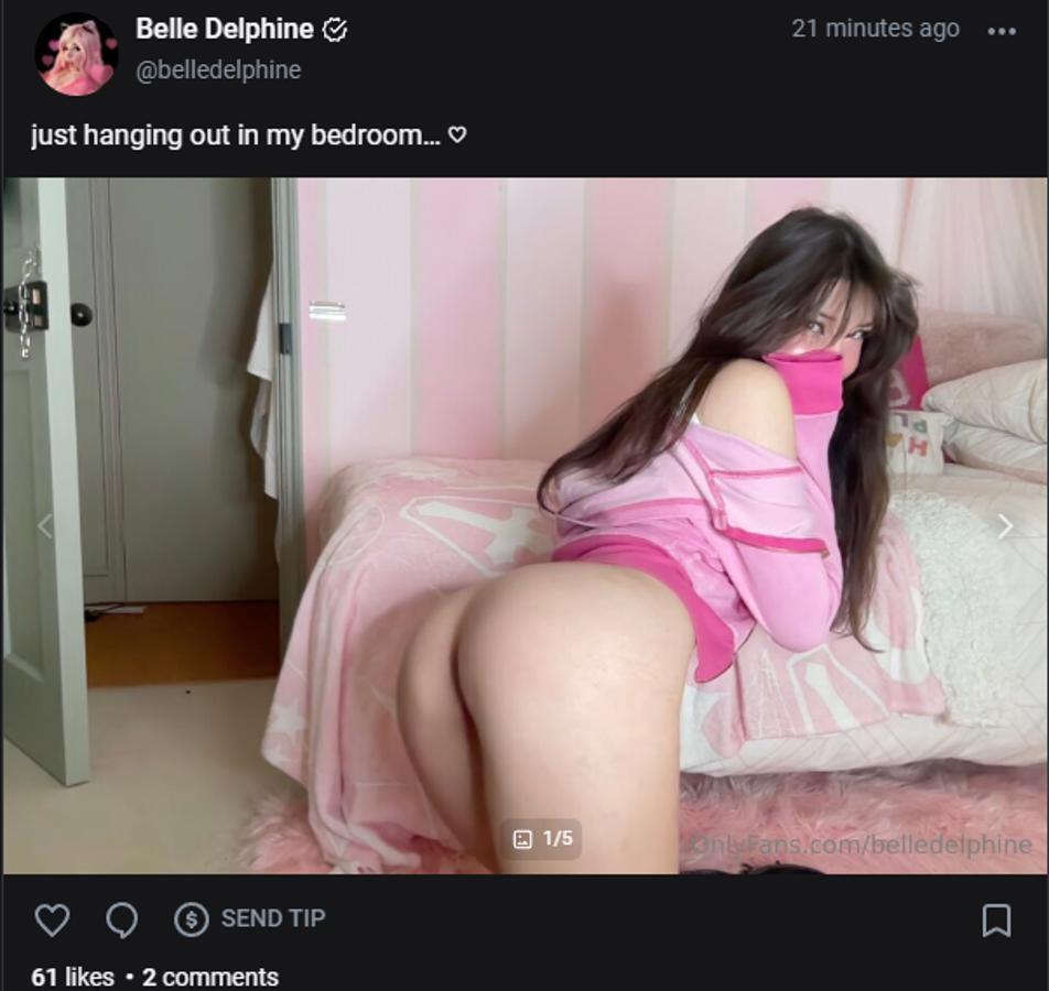 Belle Delphine leaked photo 3126