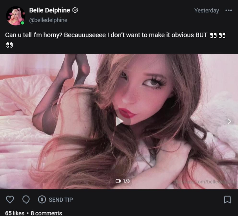Belle Delphine leaked photo 1902