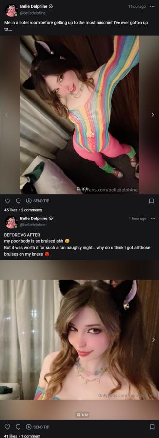 Belle Delphine leaked photo 230